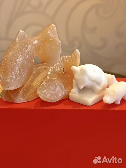 Статуэтка из селенита,камня, времён СССР