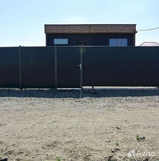 Забор из профлиста