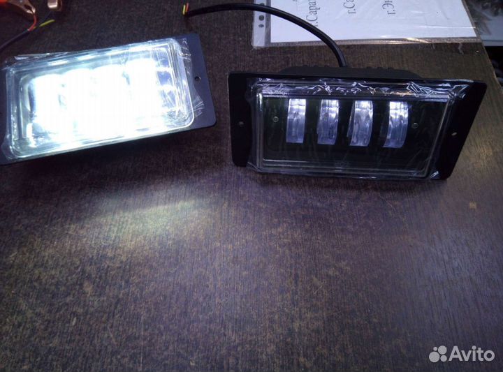 Птф Ваз 2110 2114 двухрежимные Led метал Новые