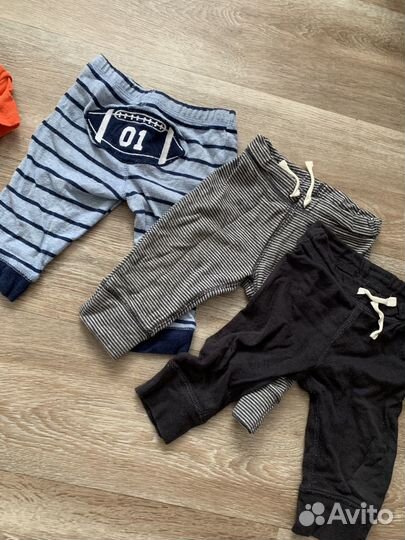 Пакет одежды 3-6 месяцев carters для мальчика