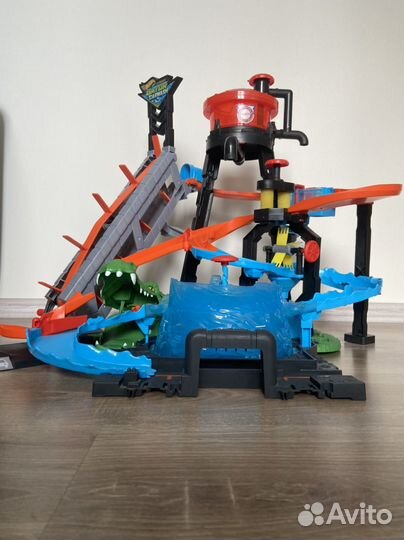 Трек автомойка hot wheels