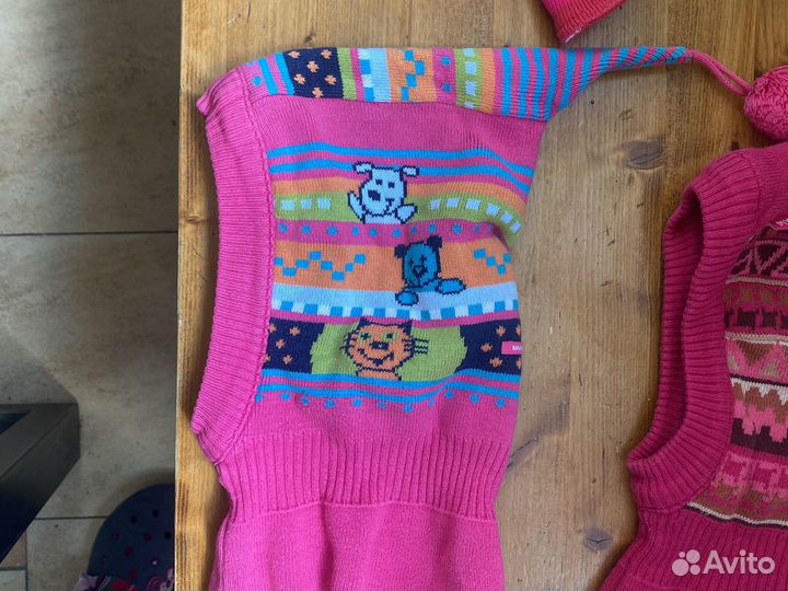 Шапки шлемы maximo и reima для девочки