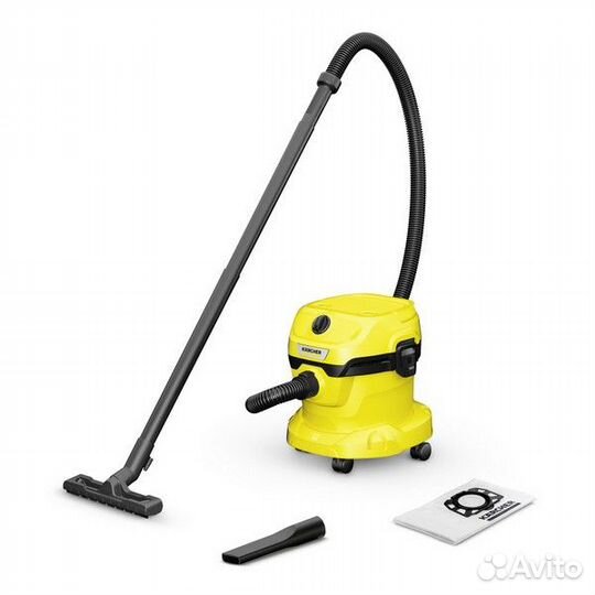 Хозяйственный пылесос karcher WD 2 plus V-12/4/18