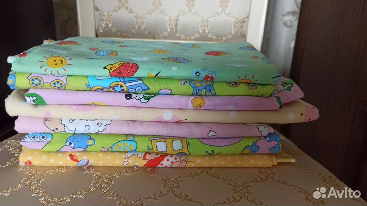 Пеленки ситцевые для малыша