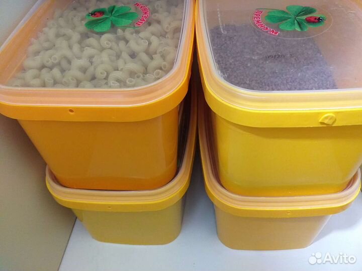 Контейнеры для хранения крупы