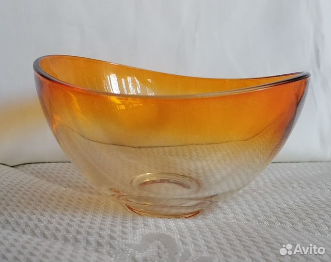 Разные стеклянные вазы СССР