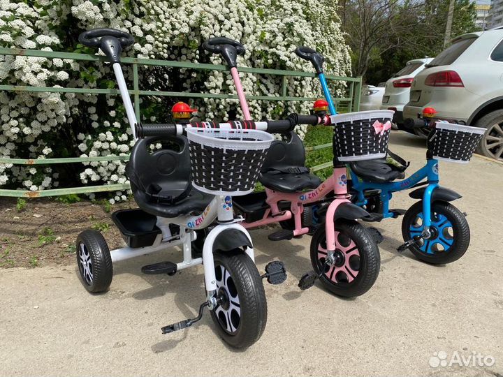 Детский велосипед трехколесный