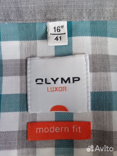 Olymp Luxor. Ворот 41. Рубашка мужская. Германия