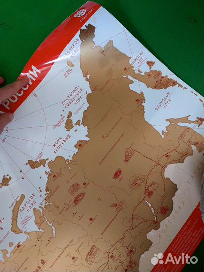 Новая скретч-карта России премиум