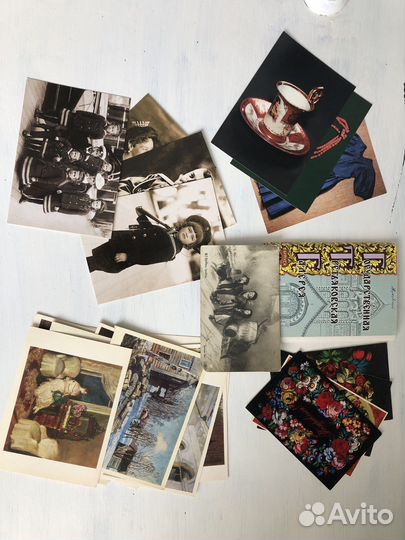 Винтажный набор кулинарных рецептов и открыток