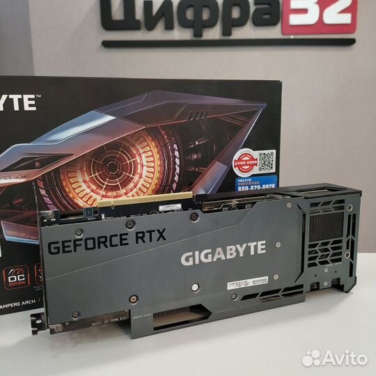 Видеокарта gigabyte GeForce RTX 3080 gaming OC 10G