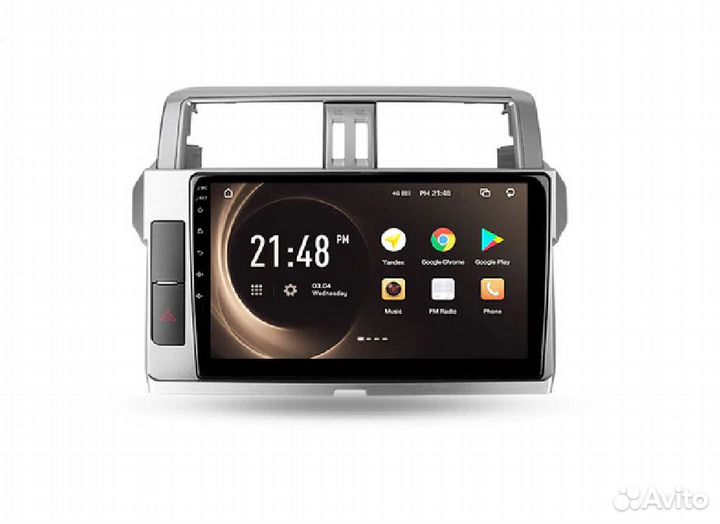 Штатная магнитола Land Cruiser Prado Android