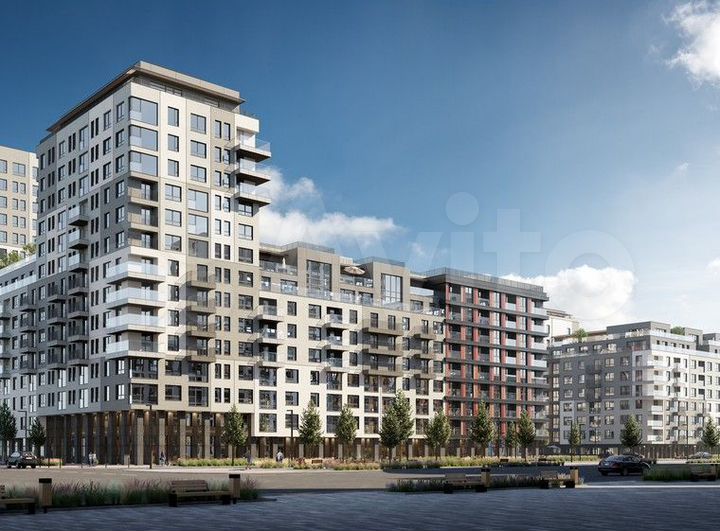 3-к. квартира, 152,5 м², 8/17 эт.