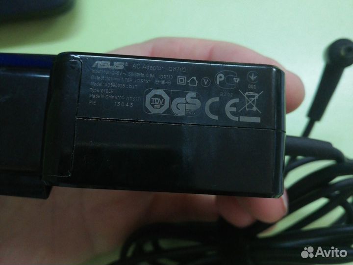 Блок питания для нетбука asus 19V 1.75A