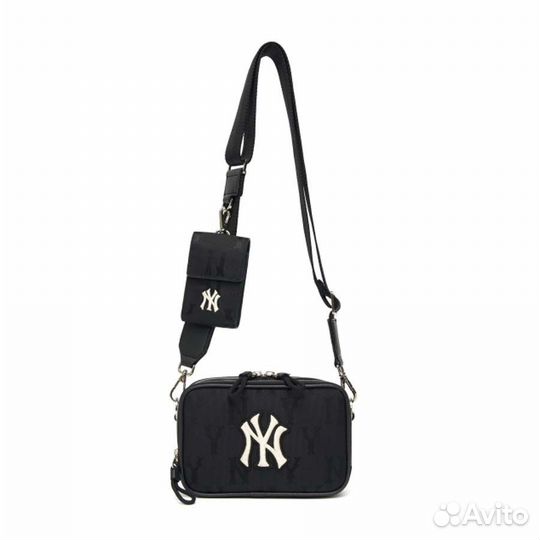 Сумка MLB Monogram Black черная оригинал