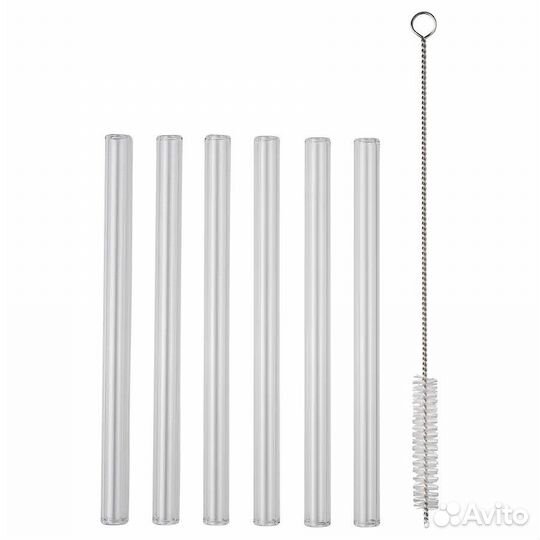 Anledning Трубочка, прозрачное стекло Икея