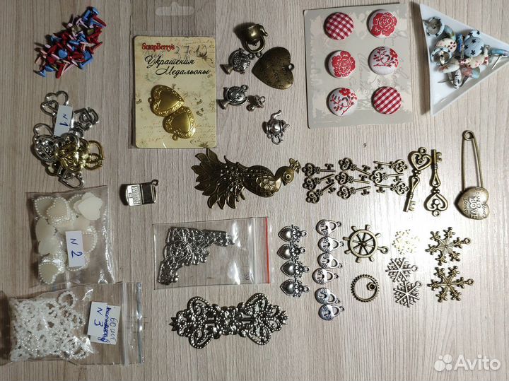 Фурнитура для скрапбукинга