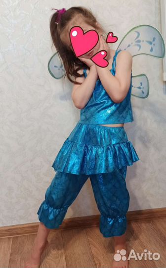 Костюм феи и парик новый