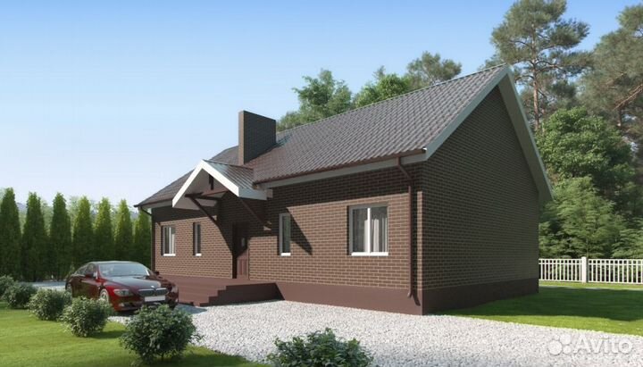 Альбом Готовый проект дома - 109,33 м2