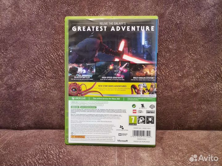 Игра lego star wars the force awakens xbox 360