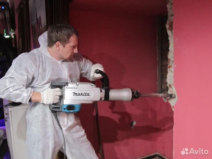 Демонтажные работы и вывоз мусора