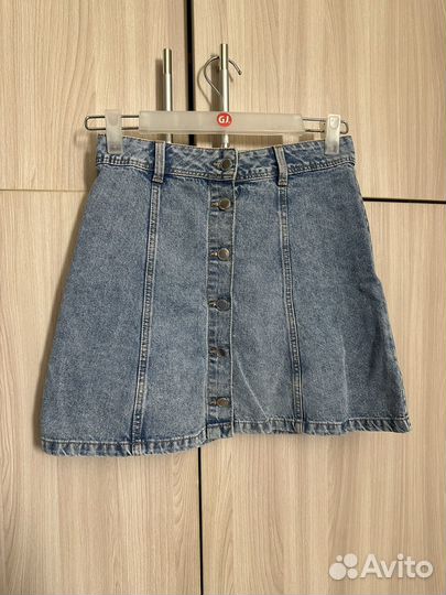Юбка джинсовая