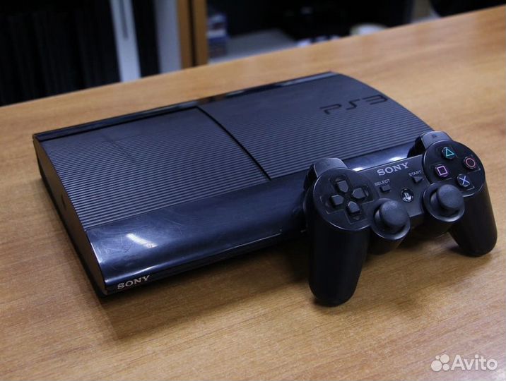 Playstation 3 super slim + 100 Игр