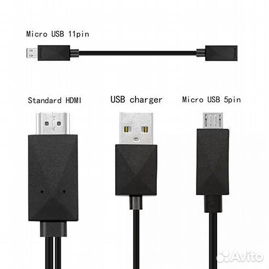 Hdmi кабель для Андроид смартфона или планшета