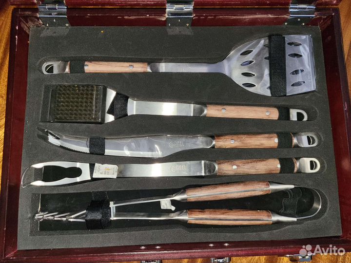 Набор для барбекю и шашлыка gipfel