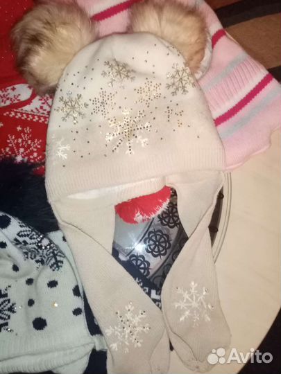 Шапочки на девочку