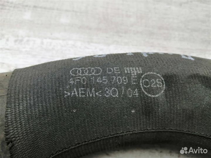 Патрубок интеркулера Ауди А6 С6