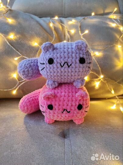 Плюшевый котик Флатти