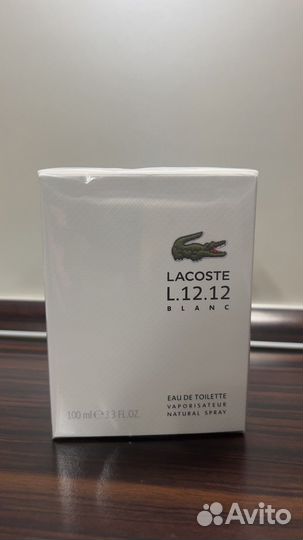 Мужская туалетная вода Lacoste L.12.12