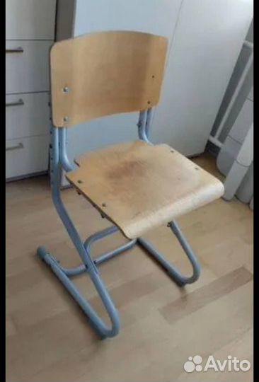 Растущая парта и стул Деми