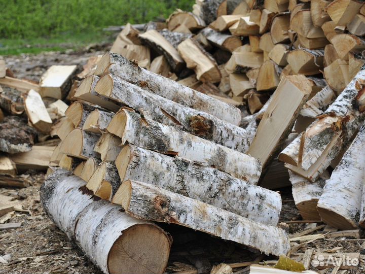 Колотые дрова с доставкой