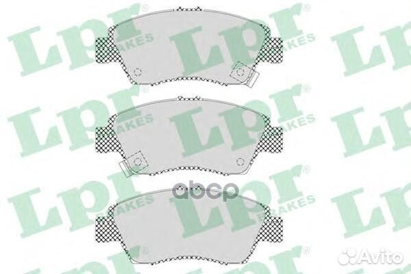Колодки тормозные дисковые 05P564 Lpr