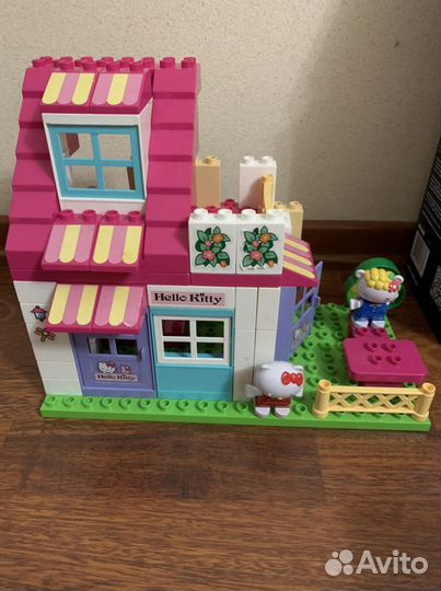 Конструктор Домик Hello Kitty(unico pluc Италия)