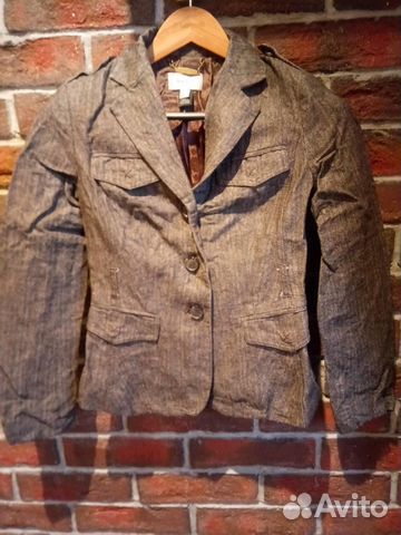 Пиджак льняной