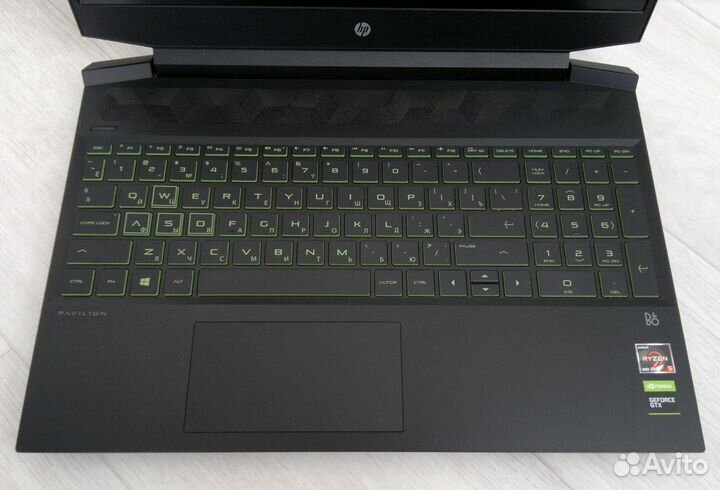 HP (Ryzen 5-4600H, GTX 1650-4Gb gddr6, SSD, 12Gb)