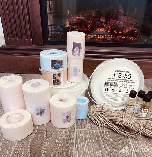 Силиконовые Формы для свечей Медочи, соевый воск