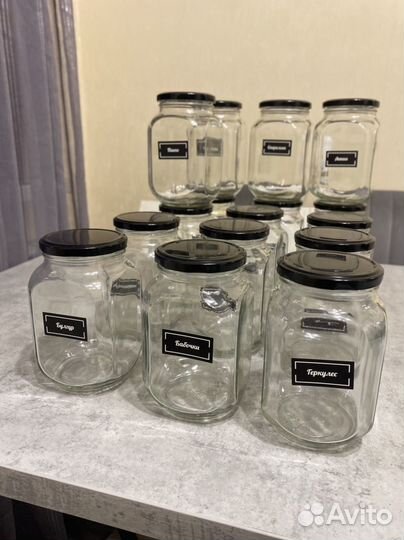 Контейнеры для круп/ стеклянные банки