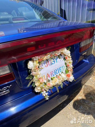 Украшение для машины на свадьбу