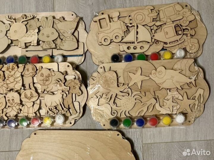 Наборы для творчества из фанеры новый