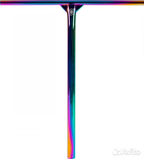 Руль skip T-Bar+ Cromoly HIC 68x60см неохром Nov68