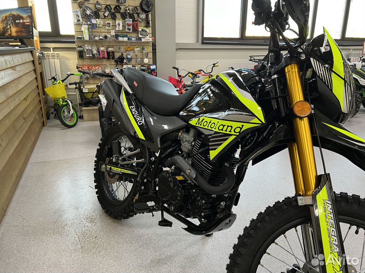 Эндуро мотоцикл motoland enduro ST 250 neon