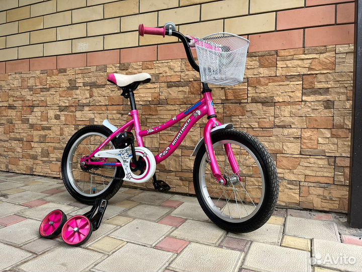 Детский велосипед с корзиной 16 дюймов