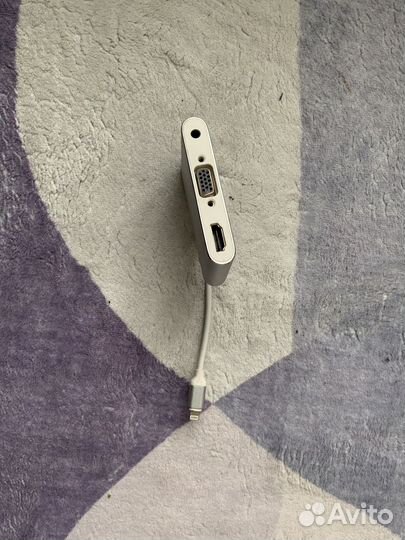 Переходник iPhone hdmi vga