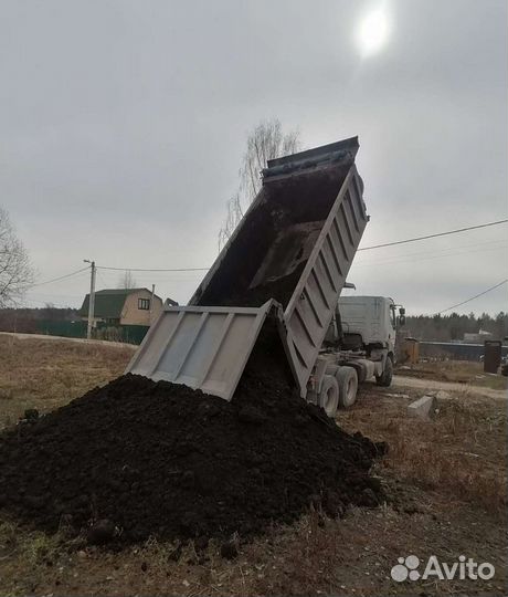 Торфогрунт земля плодородная песок щебень отсев