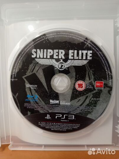 Sniper elite v2, в отличном состоянии