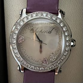 Часы женские с бриллиантами Chopard. Оригинал